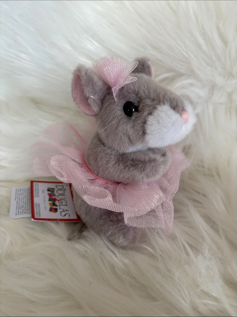 Douglas Cuddle Toy Tippy Toes Ballerina Mouse 🐭 🩰  NWT